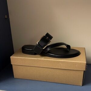 Simple Sanctuary Black Sandals